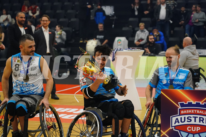 Basketball Austria Cup 2025, Final Four, Rollstuhl BB Cup Finale,  Flinkstones Graz vs Sitting Bulls Klosterneuburg


