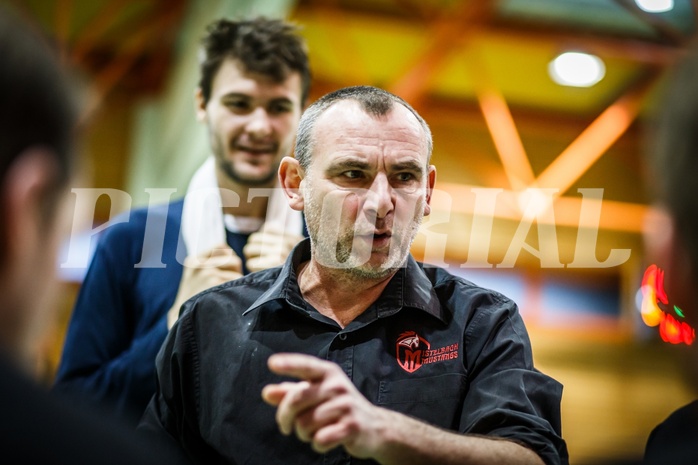 Basketball, 2.Bundesliga, Grunddurchgang 18.Runde, BBC Nord Dragonz, Mistelbach Mustangs, Martin Weissenböck (Head Coach)
