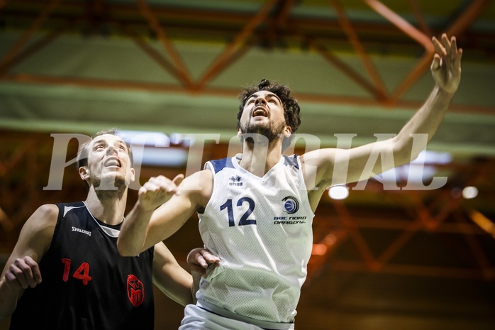 Basketball, 2.Bundesliga, Grunddurchgang 18.Runde, BBC Nord Dragonz, Mistelbach Mustangs, Lukas Baumgartner (12)