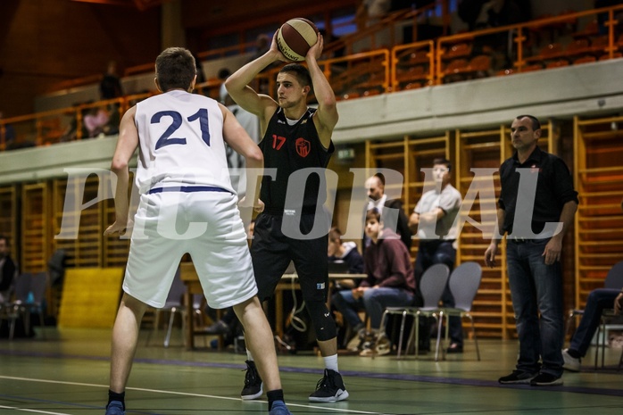 Basketball, 2.Bundesliga, Grunddurchgang 18.Runde, BBC Nord Dragonz, Mistelbach Mustangs, Michal Jedovnicky (17)