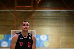 Basketball, 2.Bundesliga, Grunddurchgang 18.Runde, BBC Nord Dragonz, Mistelbach Mustangs, Michal Jedovnicky (17)