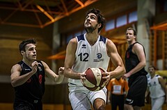 Basketball, 2.Bundesliga, Grunddurchgang 18.Runde, BBC Nord Dragonz, Mistelbach Mustangs, Lukas Baumgartner (12)