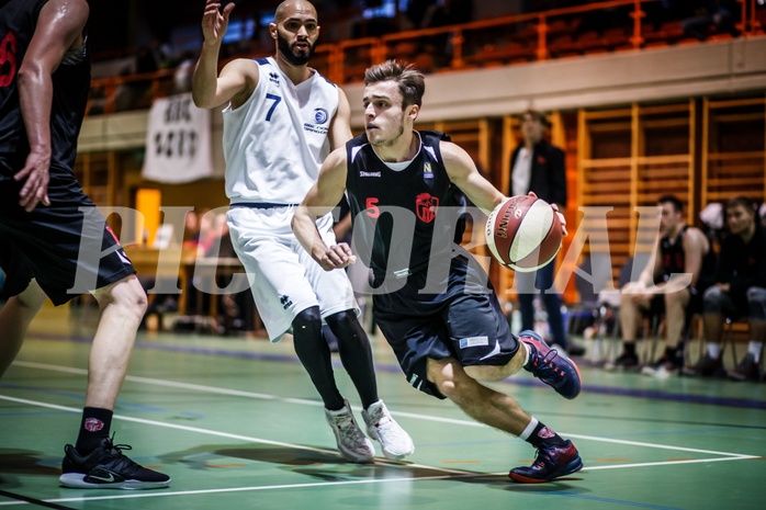 Basketball, 2.Bundesliga, Grunddurchgang 18.Runde, BBC Nord Dragonz, Mistelbach Mustangs, Paul Isbetcherian (5)