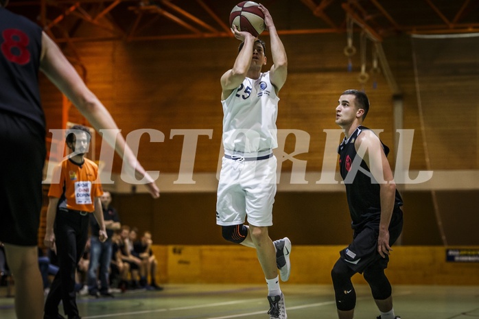 Basketball, 2.Bundesliga, Grunddurchgang 18.Runde, BBC Nord Dragonz, Mistelbach Mustangs, Dragisa Najdanovic (25)