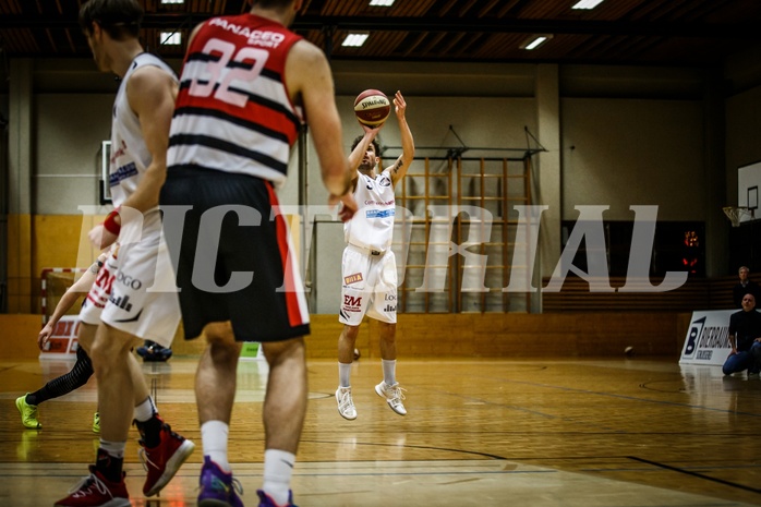 Basketball, 2.Bundesliga, Grunddurchgang 2.Runde, Mattersburg Rocks, Villach Raiders, Jan NICOLI (3)
