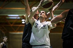 Basketball, 2.Bundesliga, Grunddurchgang 18.Runde, BBC Nord Dragonz, Mistelbach Mustangs, Attila Hegedues (3)