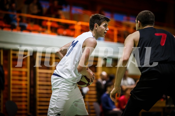 Basketball, 2.Bundesliga, Grunddurchgang 18.Runde, BBC Nord Dragonz, Mistelbach Mustangs, Lukas Knor (21)