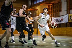 Basketball, 2.Bundesliga, Grunddurchgang 18.Runde, BBC Nord Dragonz, Mistelbach Mustangs, Dragisa Najdanovic (25)