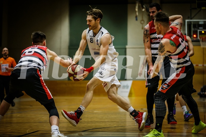 Basketball, 2.Bundesliga, Grunddurchgang 2.Runde, Mattersburg Rocks, Villach Raiders, Maximilian HÜBNER (8)