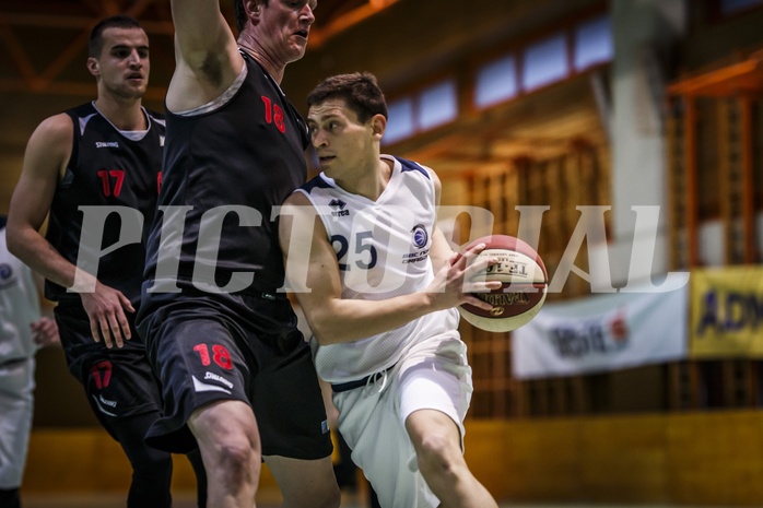Basketball, 2.Bundesliga, Grunddurchgang 18.Runde, BBC Nord Dragonz, Mistelbach Mustangs, Dragisa Najdanovic (25)