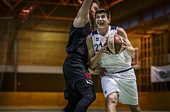 Basketball, 2.Bundesliga, Grunddurchgang 18.Runde, BBC Nord Dragonz, Mistelbach Mustangs, Lukas Knor (21)