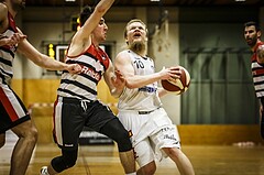 Basketball, 2.Bundesliga, Grunddurchgang 18.Runde, Mattersburg Rocks, Villach Raiders, Claudio VANCURA (10)