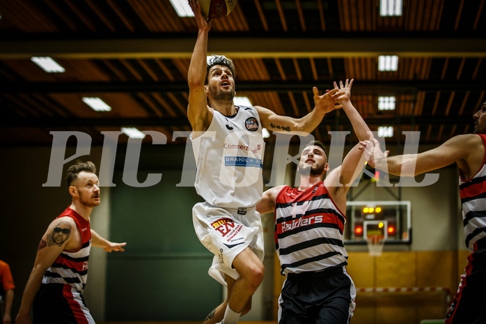 Basketball, 2.Bundesliga, Grunddurchgang 2.Runde, Mattersburg Rocks, Villach Raiders, Jan NICOLI (3)