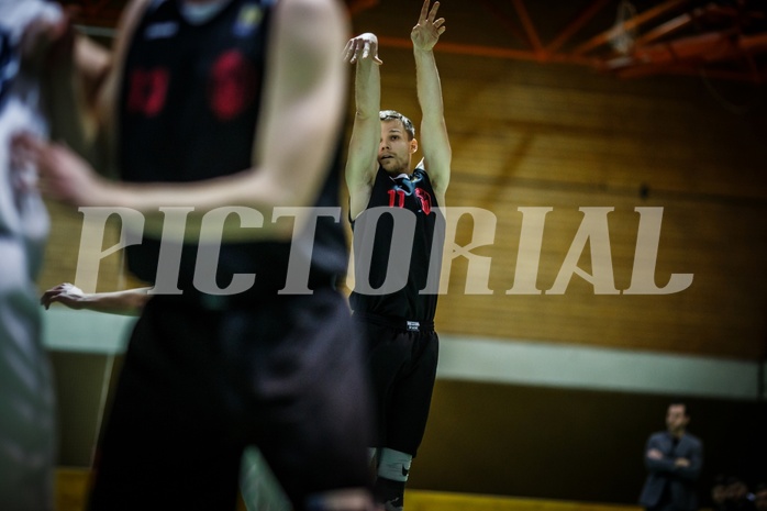 Basketball, 2.Bundesliga, Grunddurchgang 18.Runde, BBC Nord Dragonz, Mistelbach Mustangs, Michal Semerad (11)