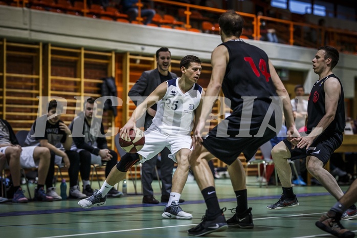 Basketball, 2.Bundesliga, Grunddurchgang 18.Runde, BBC Nord Dragonz, Mistelbach Mustangs, Dragisa Najdanovic (25)