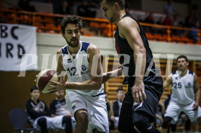 Basketball, 2.Bundesliga, Grunddurchgang 18.Runde, BBC Nord Dragonz, Mistelbach Mustangs, Lukas Baumgartner (12)