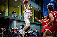 Basketball, AUT vs. NOR, Austria, Norway, Timo Lanmüller (77)