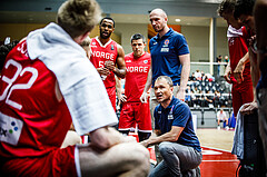 Basketball, AUT vs. NOR, Austria, Norway, Mathias Eckoff (Head Coach)
