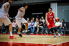 Basketball, AUT vs. NOR, Austria, Norway, Stian Mjoes (11)