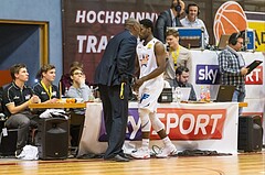 Basketball, ABL 2016/17, All Star Day 2017, Team Austria, Team International, Anthony Clemmons (5) - Vienna, Johnny Griffin (Headcoach)