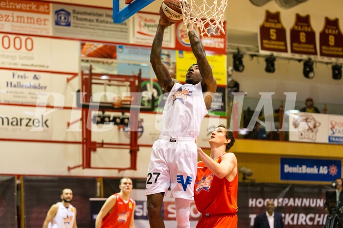 Basketball, ABL 2016/17, All Star Day 2017, Team Austria, Team International, Jamari Traylor (27) - Gunners