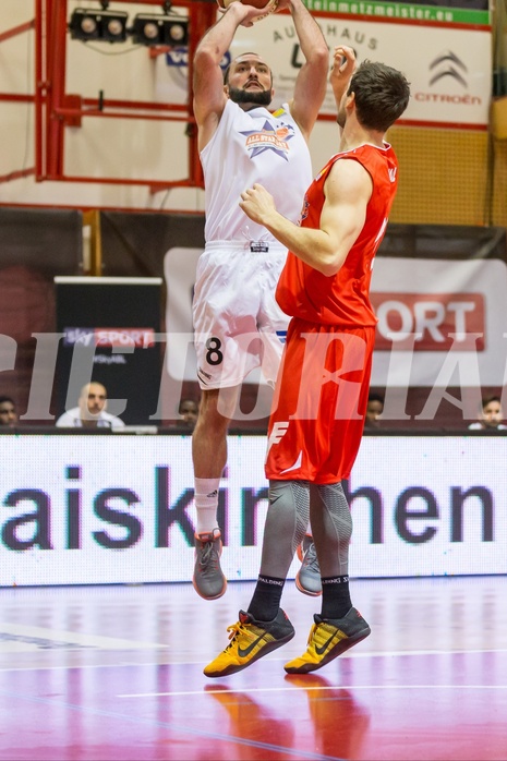 Basketball, ABL 2016/17, All Star Day 2017, Team Austria, Team International, Predrag Miletic (8) - Vienna