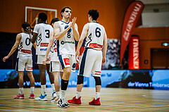 Basketball, Win2Day Superliga 2023/24, 3. Qualifikationsrunde, Vienna Timberwolves, Kapfenberg Bulls, Elias Wlasak (8)