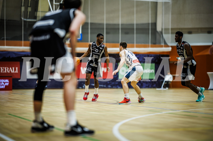 Basketball, Win2Day Superliga 2023/24, 3. Qualifikationsrunde, Vienna Timberwolves, Kapfenberg Bulls, Rudi Williams (3)