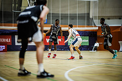 Basketball, Win2Day Superliga 2023/24, 3. Qualifikationsrunde, Vienna Timberwolves, Kapfenberg Bulls, Rudi Williams (3)