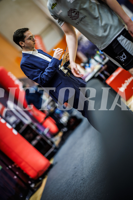 Basketball, Win2Day Superliga 2023/24, 3. Qualifikationsrunde, Vienna Timberwolves, Kapfenberg Bulls, 