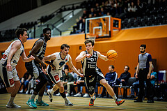 Basketball, Win2Day Superliga 2023/24, 3. Qualifikationsrunde, Vienna Timberwolves, Kapfenberg Bulls, Miro Zapf (7)