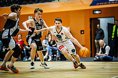 Basketball, Win2Day Superliga 2023/24, 3. Qualifikationsrunde, Vienna Timberwolves, Kapfenberg Bulls, Jonas John (99)