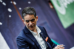Basketball, Win2Day Superliga 2023/24, 3. Qualifikationsrunde, Vienna Timberwolves, Kapfenberg Bulls, Antonio Herrera (Head Coach)