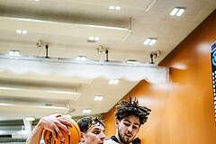 Basketball, Win2Day Superliga 2023/24, 3. Qualifikationsrunde, Vienna Timberwolves, Kapfenberg Bulls, Elias Wlasak (8)