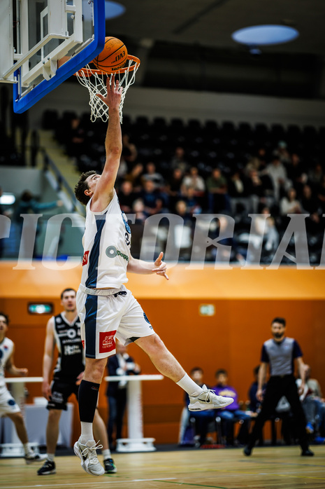 Basketball, Win2Day Superliga 2023/24, 3. Qualifikationsrunde, Vienna Timberwolves, Kapfenberg Bulls, Philipp D'Angelo (9)