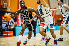 Basketball, Win2Day Superliga 2023/24, 3. Qualifikationsrunde, Vienna Timberwolves, Kapfenberg Bulls, Rudi Williams (3)