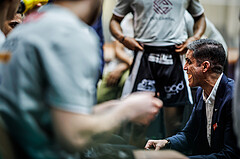 Basketball, Win2Day Superliga 2023/24, 3. Qualifikationsrunde, Vienna Timberwolves, Kapfenberg Bulls, Antonio Herrera (Head Coach)