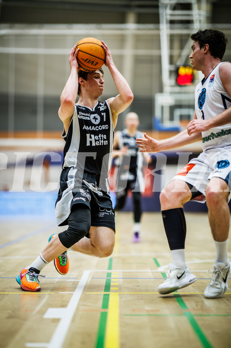 Basketball, Win2Day Superliga 2023/24, 3. Qualifikationsrunde, Vienna Timberwolves, Kapfenberg Bulls, Miro Zapf (7)
