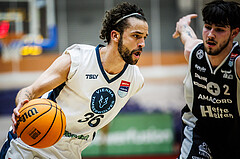 Basketball, Win2Day Superliga 2023/24, 3. Qualifikationsrunde, Vienna Timberwolves, Kapfenberg Bulls, Oscar Schmit (36)