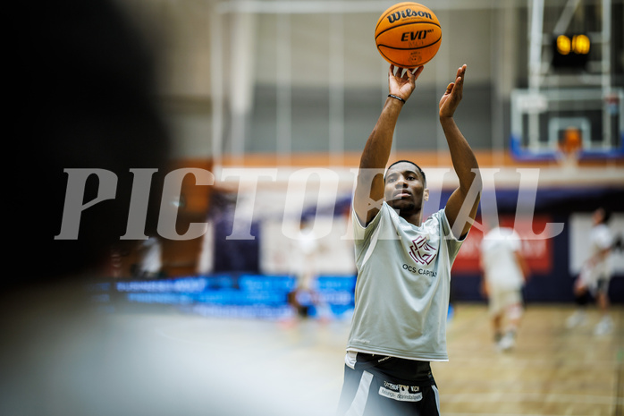 Basketball, Win2Day Superliga 2023/24, 3. Qualifikationsrunde, Vienna Timberwolves, Kapfenberg Bulls, Rudi Williams (3)
