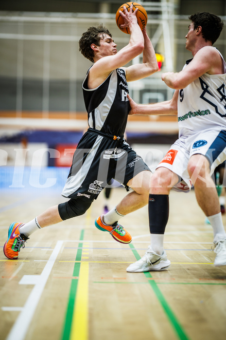 Basketball, Win2Day Superliga 2023/24, 3. Qualifikationsrunde, Vienna Timberwolves, Kapfenberg Bulls, Miro Zapf (7)
