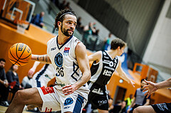 Basketball, Win2Day Superliga 2023/24, 3. Qualifikationsrunde, Vienna Timberwolves, Kapfenberg Bulls, Oscar Schmit (36)