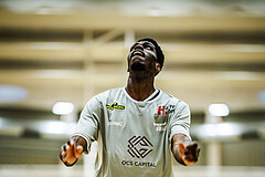 Basketball, Win2Day Superliga 2023/24, 3. Qualifikationsrunde, Vienna Timberwolves, Kapfenberg Bulls, Simon Okoro (13)