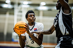Basketball, Win2Day Superliga 2023/24, 3. Qualifikationsrunde, Vienna Timberwolves, Kapfenberg Bulls, Nnadalu Noble (3)