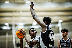 Basketball, Win2Day Superliga 2023/24, 3. Qualifikationsrunde, Vienna Timberwolves, Kapfenberg Bulls, Nnadalu Noble (3)