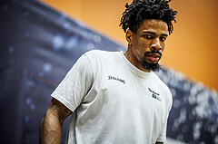 Basketball, Win2Day Superliga 2023/24, 3. Qualifikationsrunde, Vienna Timberwolves, Kapfenberg Bulls, Urald King (23)