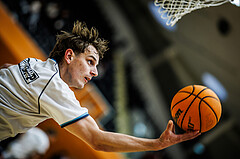 Basketball, Win2Day Superliga 2023/24, 3. Qualifikationsrunde, Vienna Timberwolves, Kapfenberg Bulls, Elias Wlasak (8)