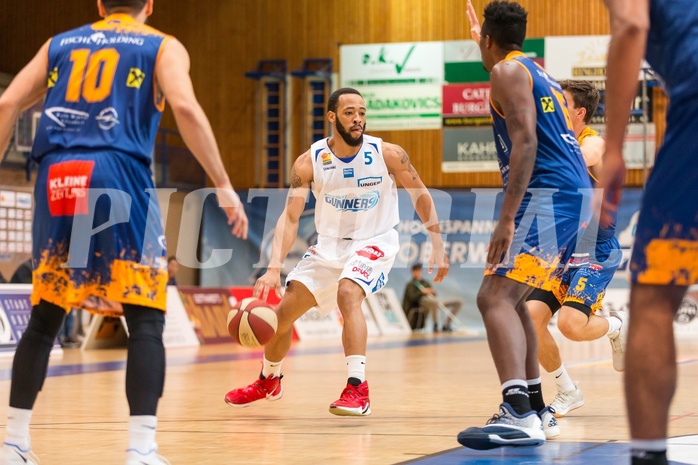 Basketball, ABL 2017/18, Grunddurchgang 7.Runde, Oberwart Gunners, Fürstenfeld Panthers, Louis Dabney Jr. (5)