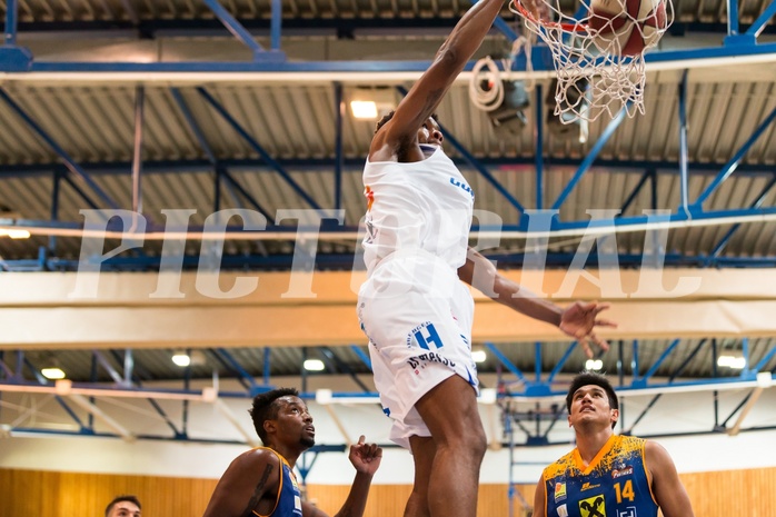 Basketball, ABL 2017/18, Grunddurchgang 7.Runde, Oberwart Gunners, Fürstenfeld Panthers, Gregg Denzel (9)