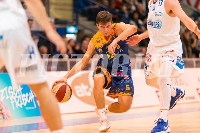 Basketball, ABL 2017/18, Grunddurchgang 7.Runde, Oberwart Gunners, Fürstenfeld Panthers, Jakob Ernst (5)
